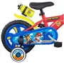 Nickelodeon Vélo 12  Garçon Licence  Pat Patrouille  + Casque pour enfant de 2 à 4 ans avec stabilisateurs à molettes - 1 frein