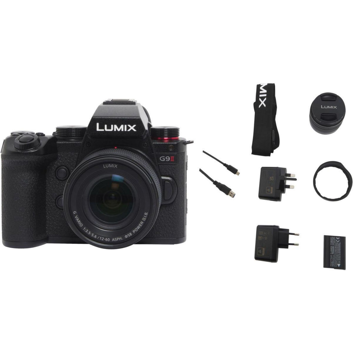 PANASONIC Appareil photo Hybride DC-G9M2ME+ Optique lumix 12-60 f3.5-5.6