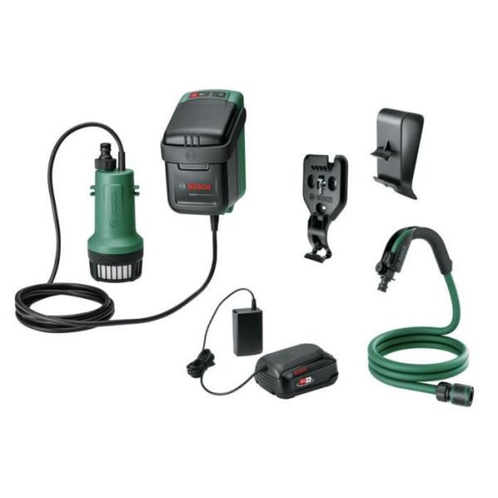 BOSCH Pompe a eau de pluie - Bosch - GardenPump 18V-2000 - Sur batterie - Jet puissant - Fonction minuterie
