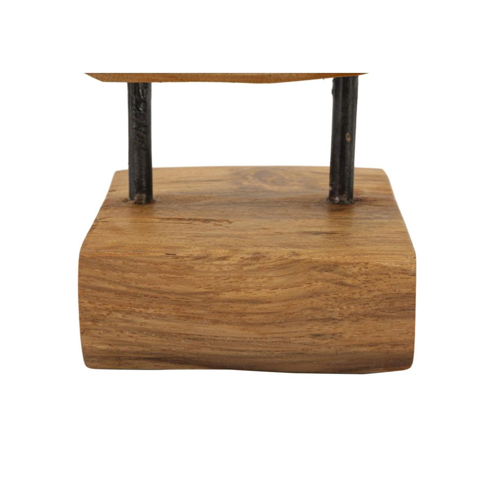 Voir la diapositive 4 : Paris Prix Objet déco cœur en teck  hasi  28cm naturel