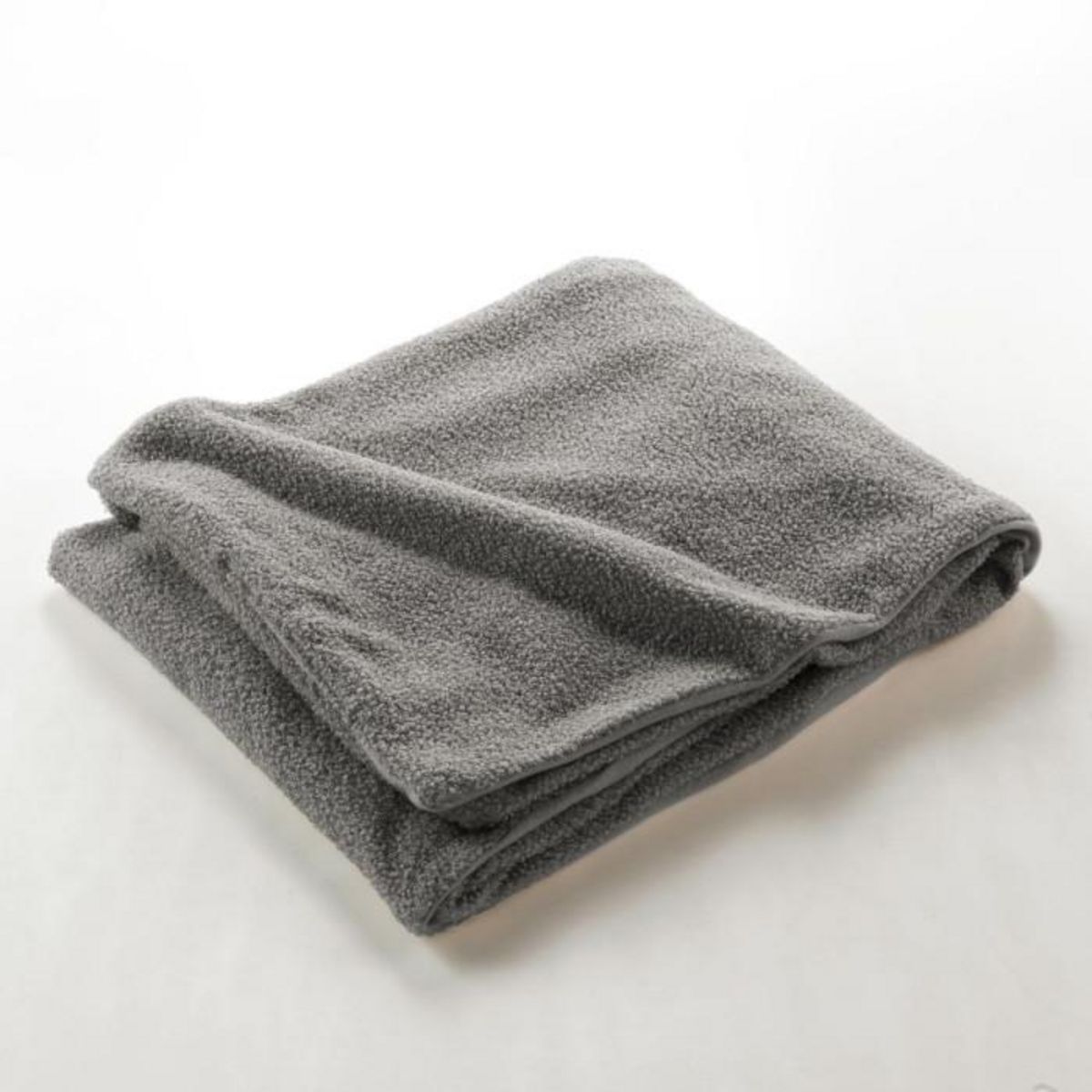 Paris Prix Plaid Bouclette  Wooly  180x220cm Gris