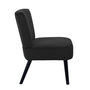 Voir la diapositive 4 : Paris Prix Fauteuil Crapaud  Giulia  76cm Noir