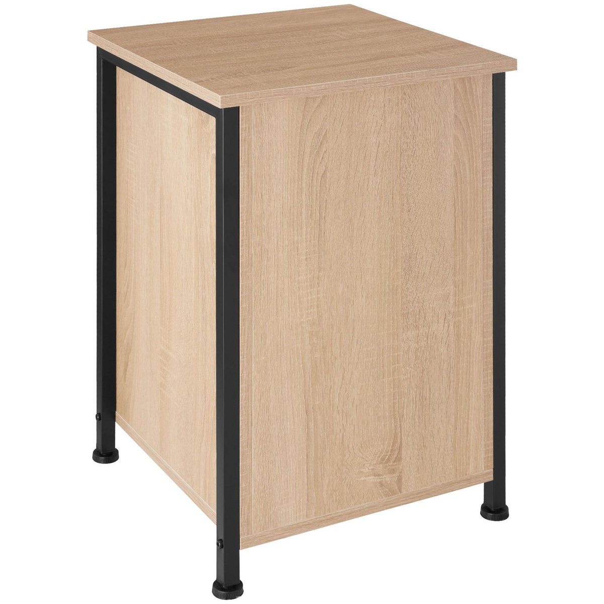 tectake Table de chevet Style industriel 40 x 42 x 605 cm