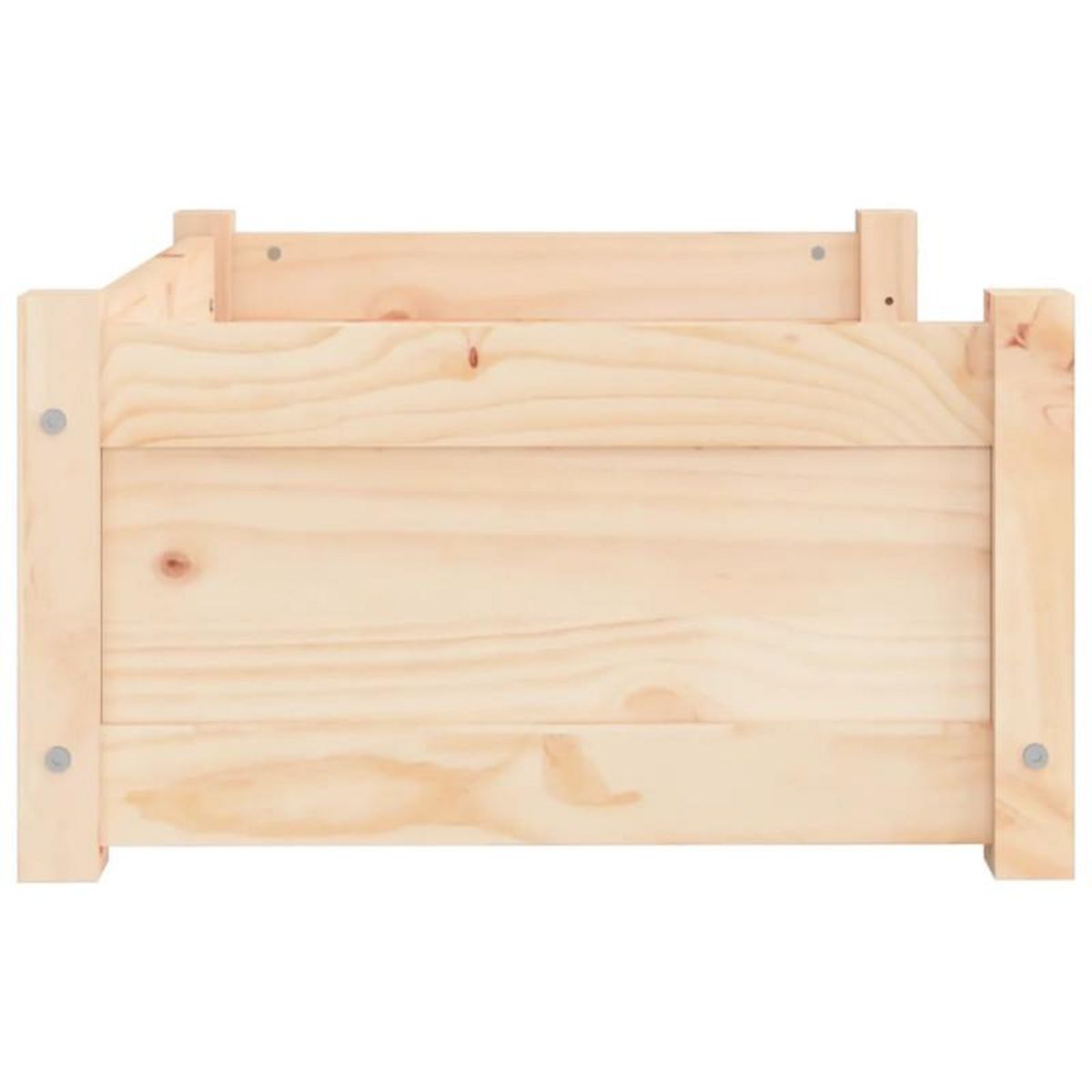 VIDAXL Lit pour chien 65,5x50,5x28 cm Bois de pin solide