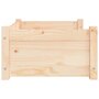 Voir la diapositive 6 : VIDAXL Lit pour chien 65,5x50,5x28 cm Bois de pin solide