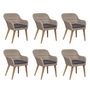 Voir la diapositive 2 : VIDAXL Salon de jardin avec coussins 7 pcs Resine tressee