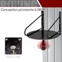 Voir la diapositive 4 : HOMCOM Punching ball poire de vitesse boxe avec support plateau tournant + pompe MDF acier revêtement synthétique rouge noir