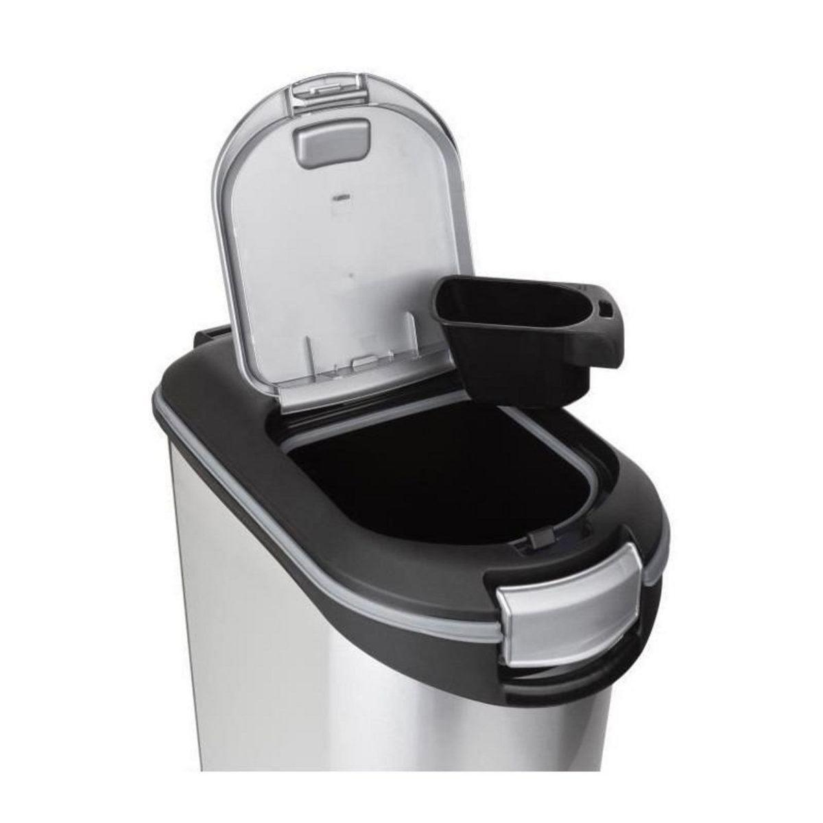 CURVER CURVER Conteneur a croquettes 20kg - Aspect metal - Gris