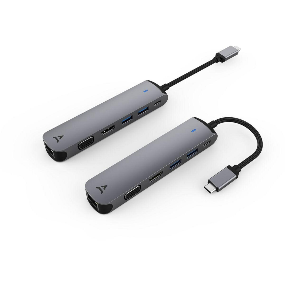ADEQWAT Hub USB C USB-C / multiports 6 en 1