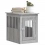 Voir la diapositive 4 : VIDAXL Meuble de cage pour chiens sonoma gris 45x62x59 cm