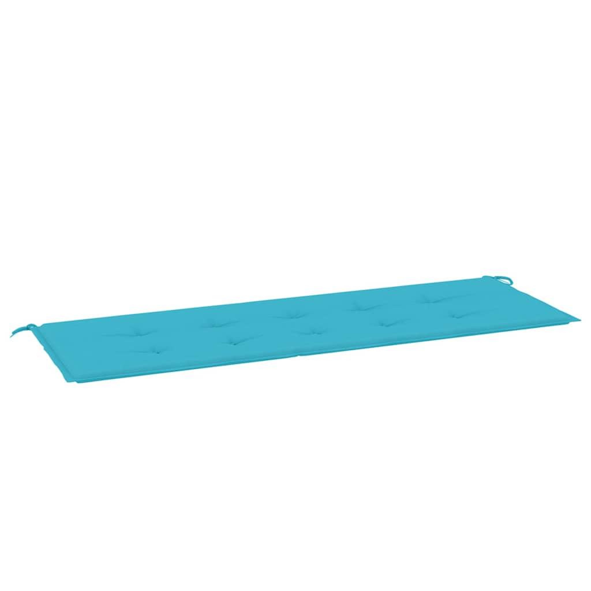 Voir la diapositive 2 : VIDAXL Coussin de banc de jardin turquoise 150x50x3 cm tissu oxford