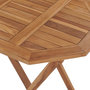 Voir la diapositive 5 : VIDAXL Table pliable de jardin 60x60x75 cm Bois de teck solide