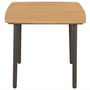 Voir la diapositive 2 : VIDAXL Table de jardin 80 x 80 x 72 cm Bois d'acacia solide et acier