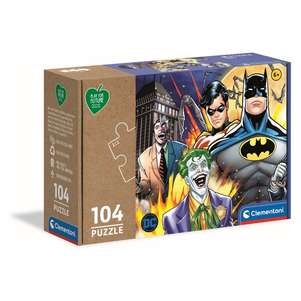 CLEMENTONI Puzzle 104 pièces - Batman 