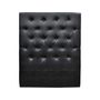 Voir la diapositive 1 : Habitat et Jardin Tête de lit capitonnée  Déco  - 99 cm - Noir - En PVC