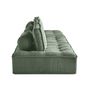 Voir la diapositive 3 : LISA DESIGN Marisol - canapé modulable droit 3 places - velours texturé