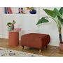 Voir la diapositive 5 : BEST MOBILIER Cristal - pouf modulable - 65 cm - en velours texturé