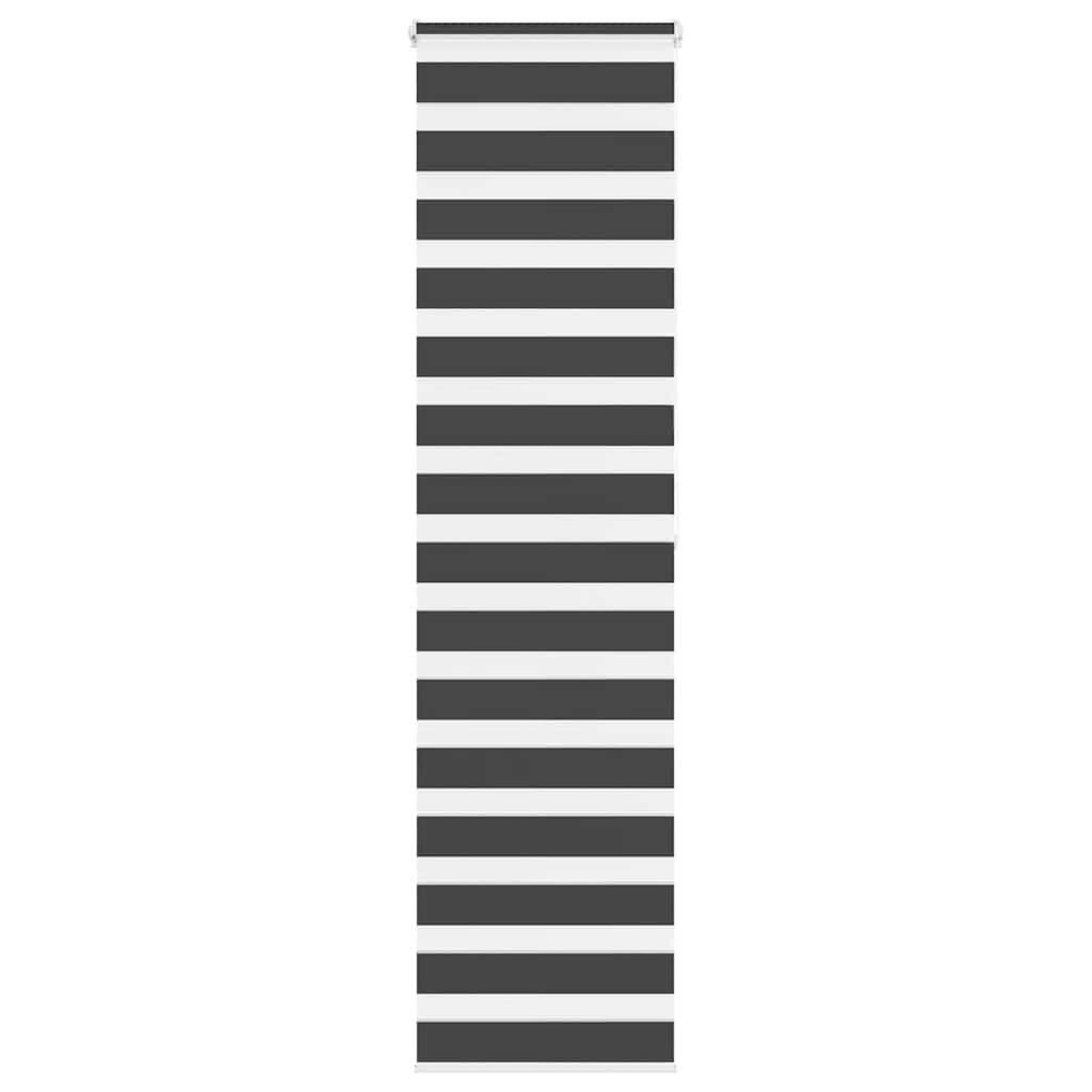 VIDAXL Store zebre noir 60x200 cm largeur du tissu 55,9 cm polyester