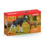 Voir la diapositive 3 : Schleich Figurines Élan Femelle avec Veau, animaux sauvages, Schleich 42629 Wild Life, Pour enfant des 3 ans