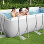 Voir la diapositive 3 : BESTWAY Bestway Ensemble de piscine rectangulaire Power Steel 404x201x100 cm