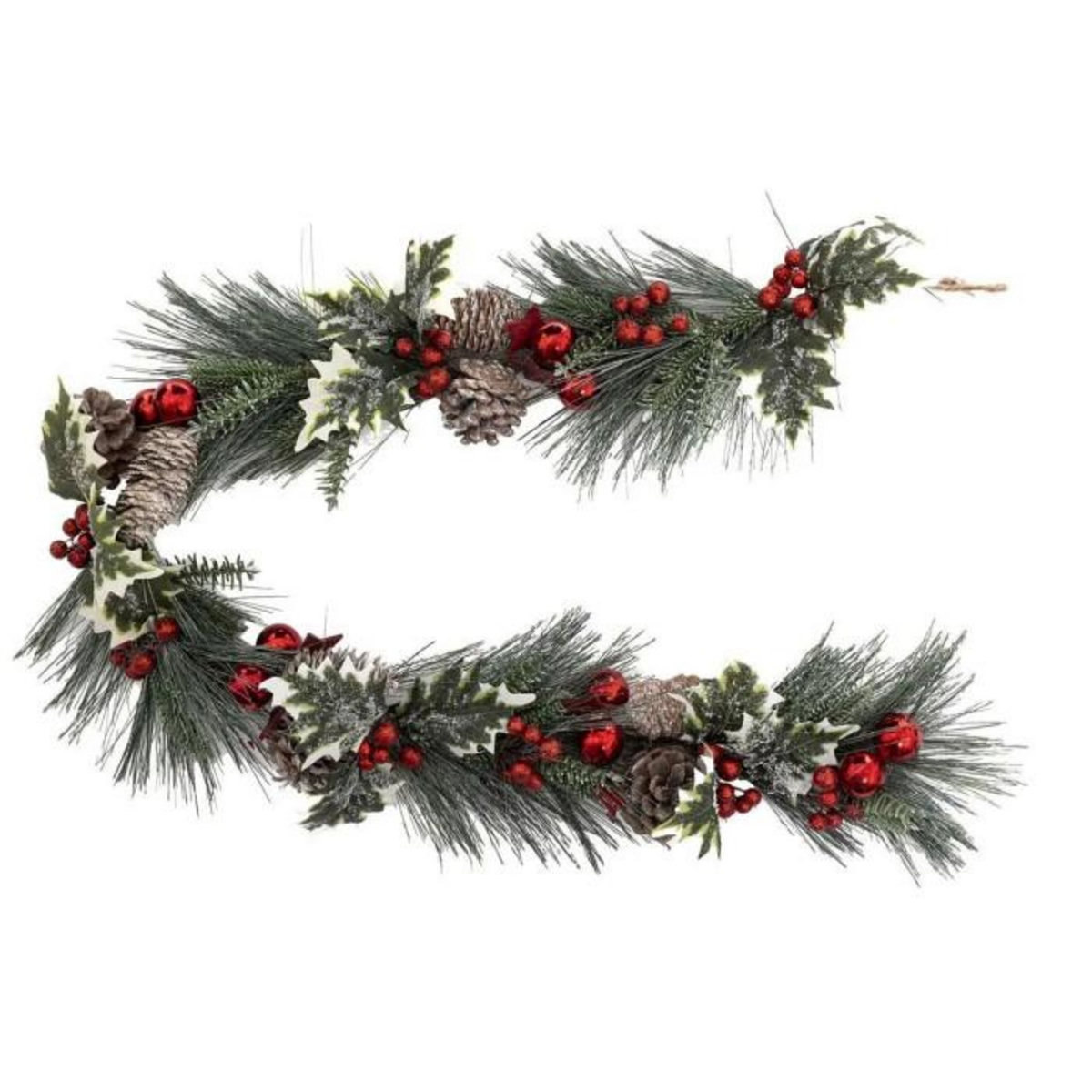 ATMOSPHERA Guirlande de Noël  Féerie Folk  100cm Vert