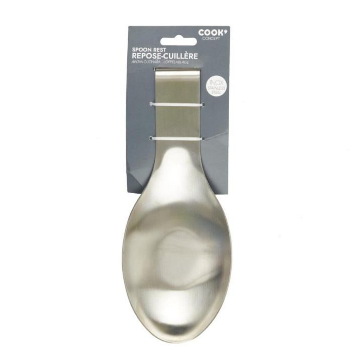 Paris Prix Repose Cuillère  Inox  24cm Argent