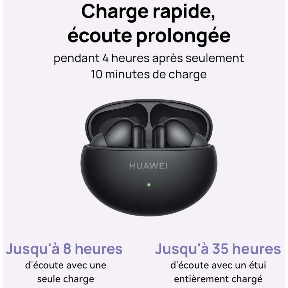 HUAWEI Ecouteurs Freebuds 6i noir