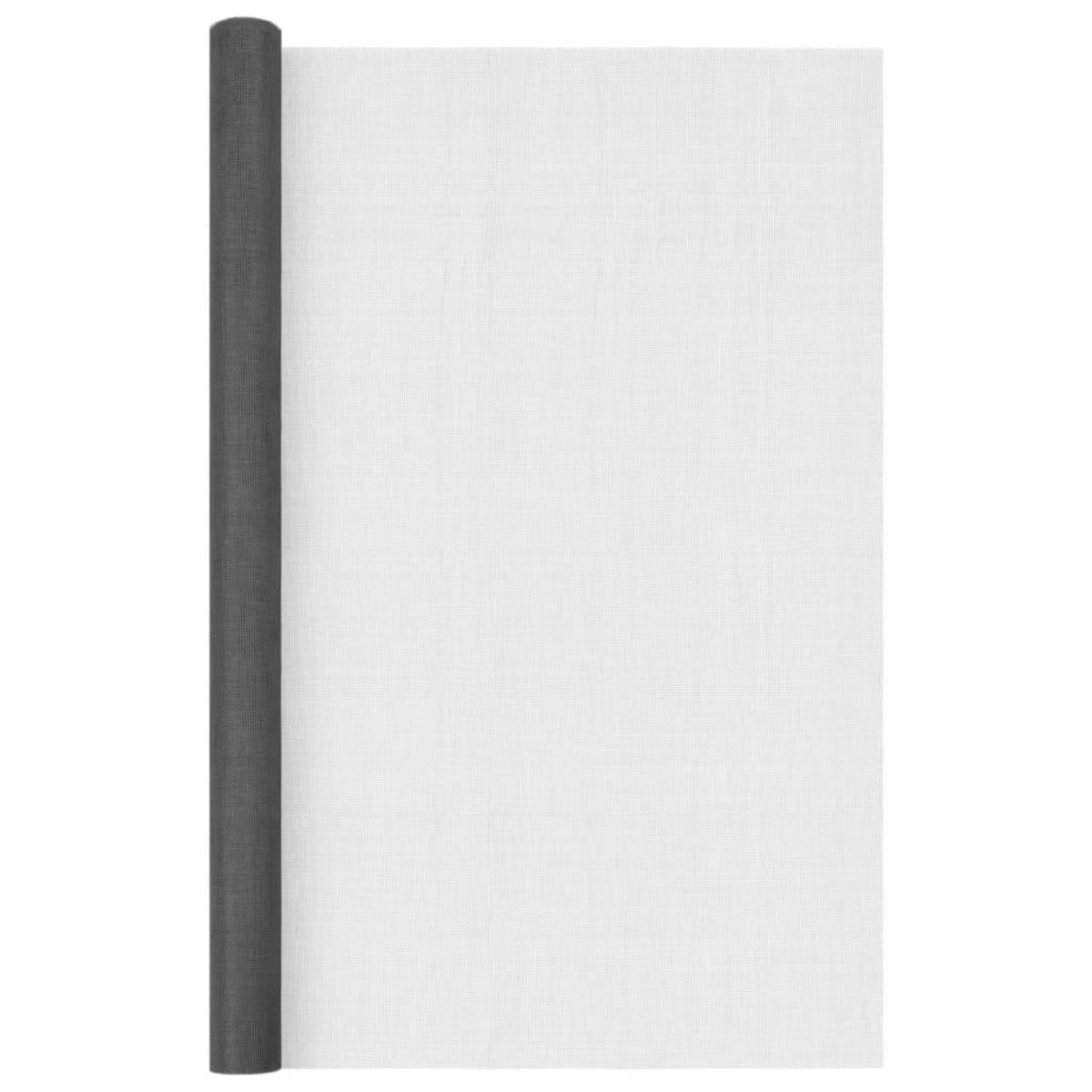 VIDAXL Ecran en treillis Fibre de verre 80x500 cm Noir