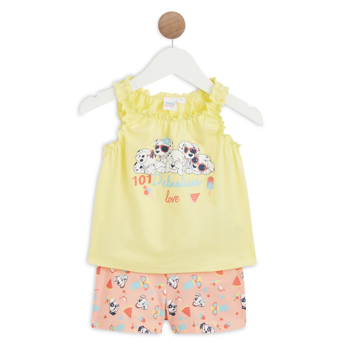 INEXTENSO Ensemble débardeur + short bébé fille