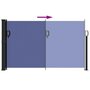 Voir la diapositive 5 : VIDAXL Auvent lateral retractable bleu 120x600 cm