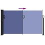 Voir la diapositive 5 : VIDAXL Auvent lateral retractable bleu 120x600 cm