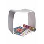 Voir la diapositive 3 : Paris Prix Tabouret Design  Oméga  47cm Blanc