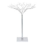 Paris Prix Statuette Déco en Fer Forgé  Arbre  80cm Argent