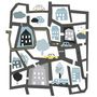 Voir la diapositive 4 : ATMOSPHERA Housse de couette enfant 140x200 Route + taie coton 57 fils