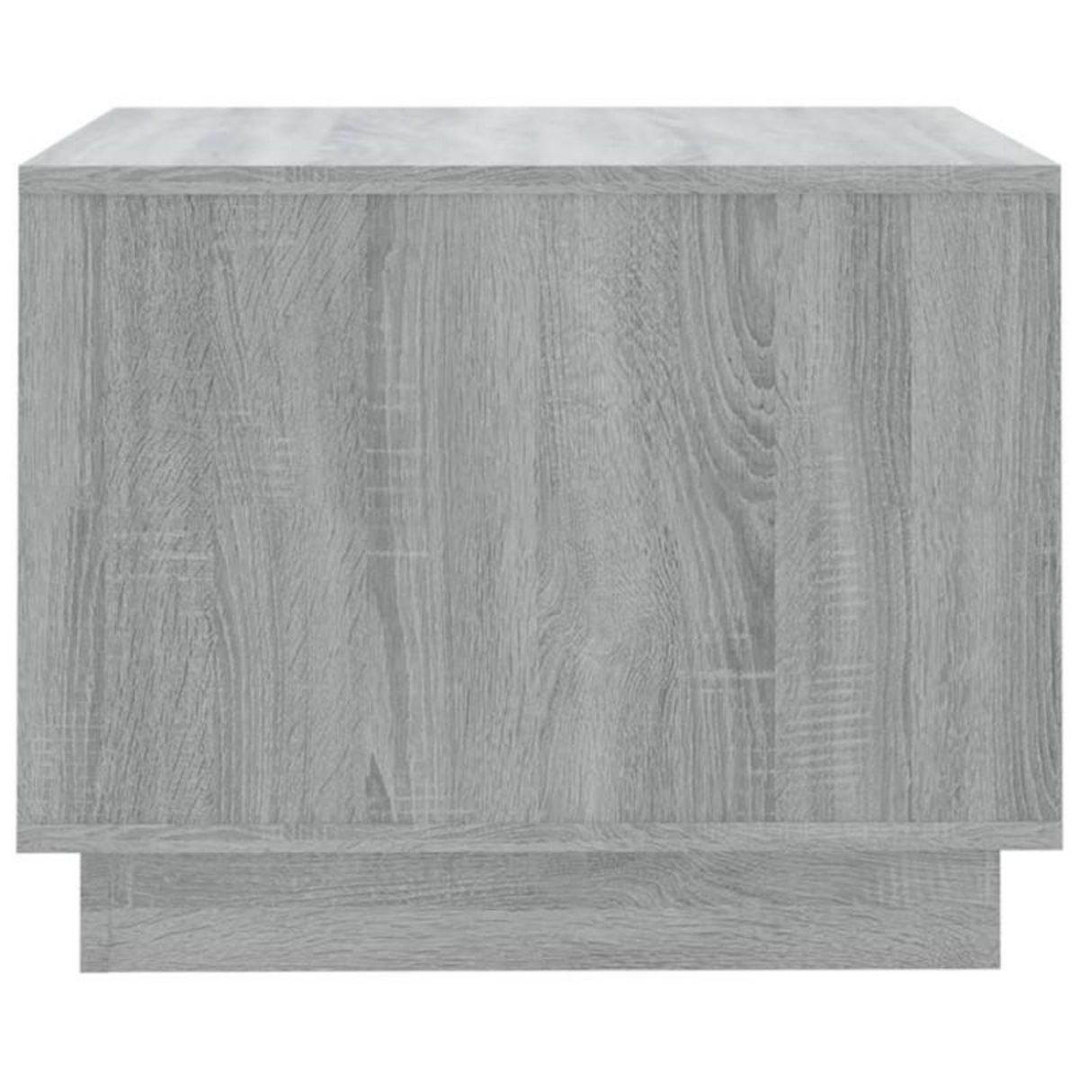 VIDAXL Table basse sonoma gris 55x55x43 cm bois d ingénierie