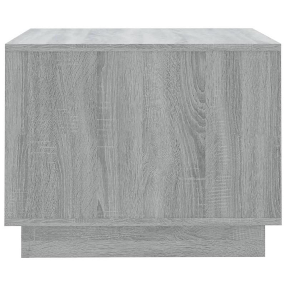 VIDAXL Table basse sonoma gris 55x55x43 cm bois d ingénierie