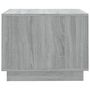 Voir la diapositive 6 : VIDAXL Table basse sonoma gris 55x55x43 cm bois d ingénierie