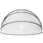Voir la diapositive 5 : VIDAXL Dome de piscine rond 406x203 cm PVC