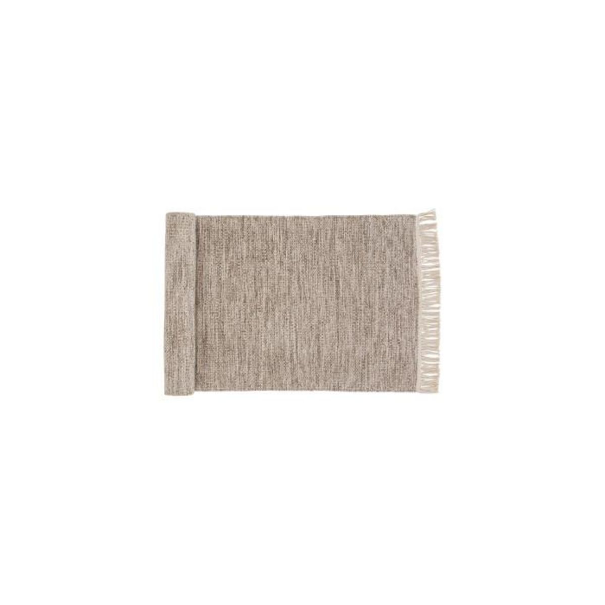 Paris Prix Tapis Design en Laine  Cyrus  80x250cm Beige