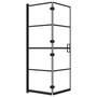 Voir la diapositive 2 : VIDAXL Cabine de douche pliable ESG 100x140 cm Noir
