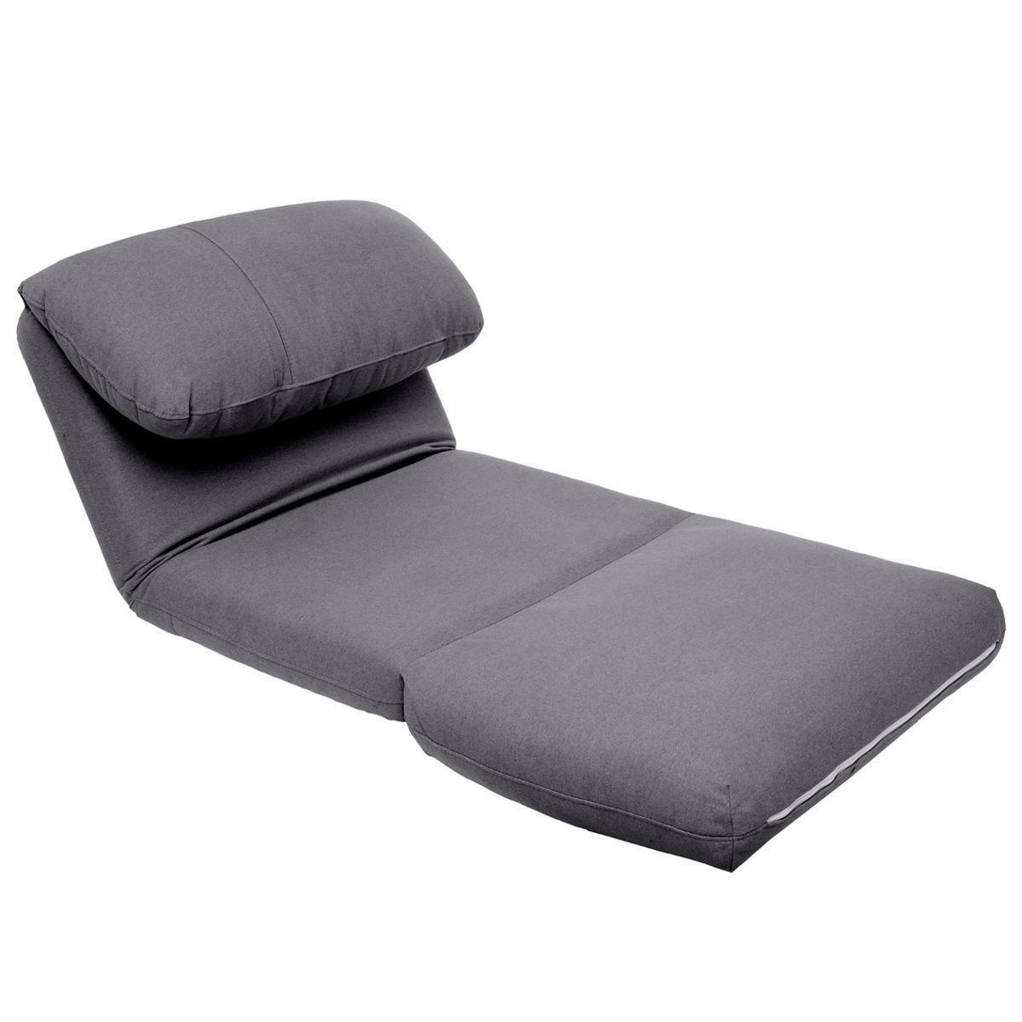 Voir la diapositive 3 : ATMOSPHERA Chauffeuse Convertible 1 Place  Marza  78cm Gris