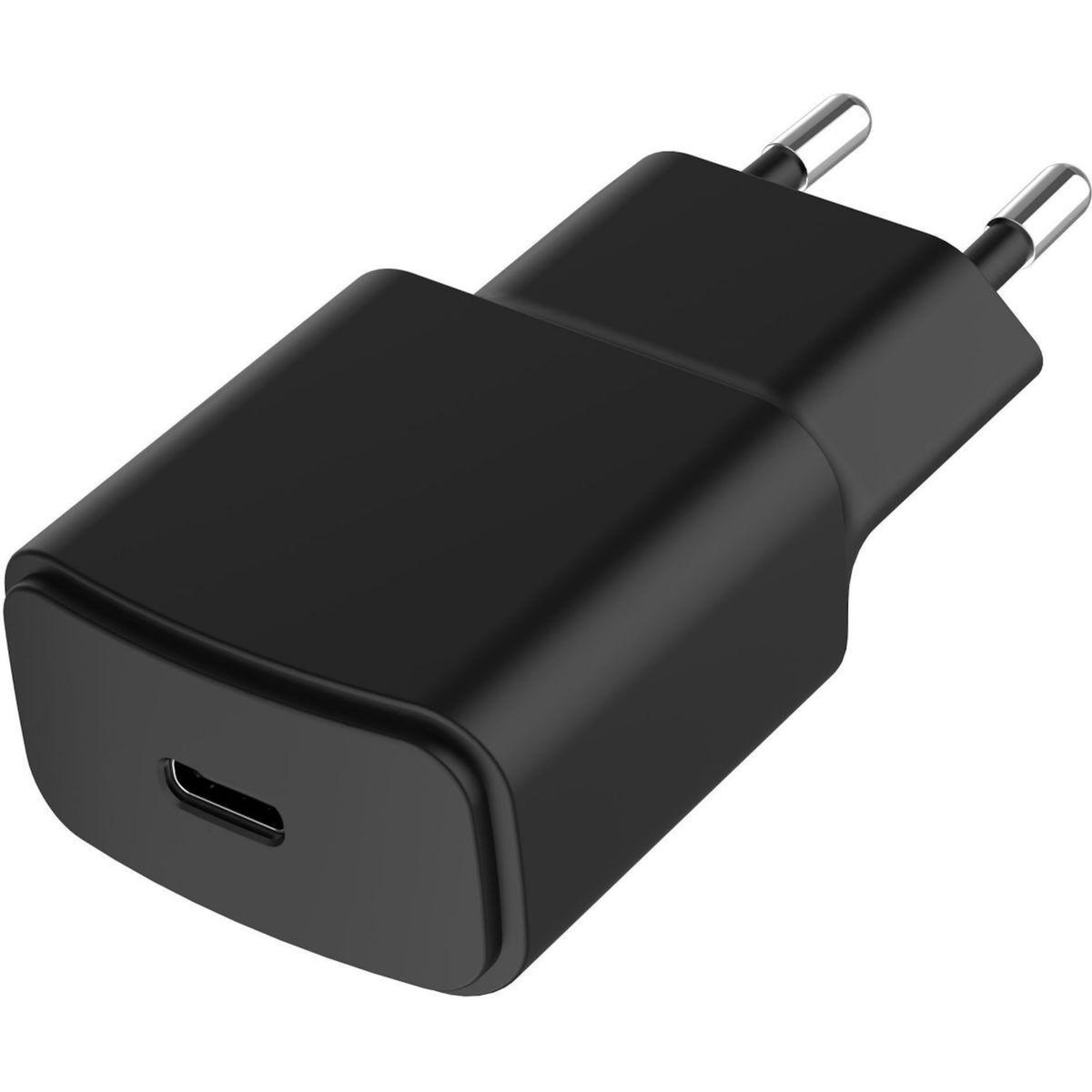 Listo Chargeur USB-C 20W charge rapide Noir