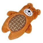 Paris Prix Jouet pour Chien Sonore  Noisette l'Ours  28cm Brun