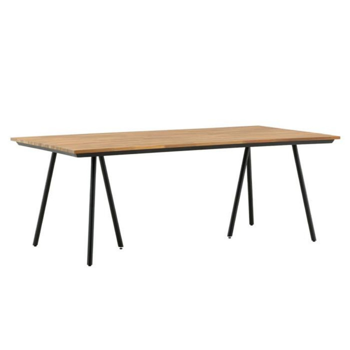 Paris Prix Table de Jardin en Bois  Chan  200cm Naturel
