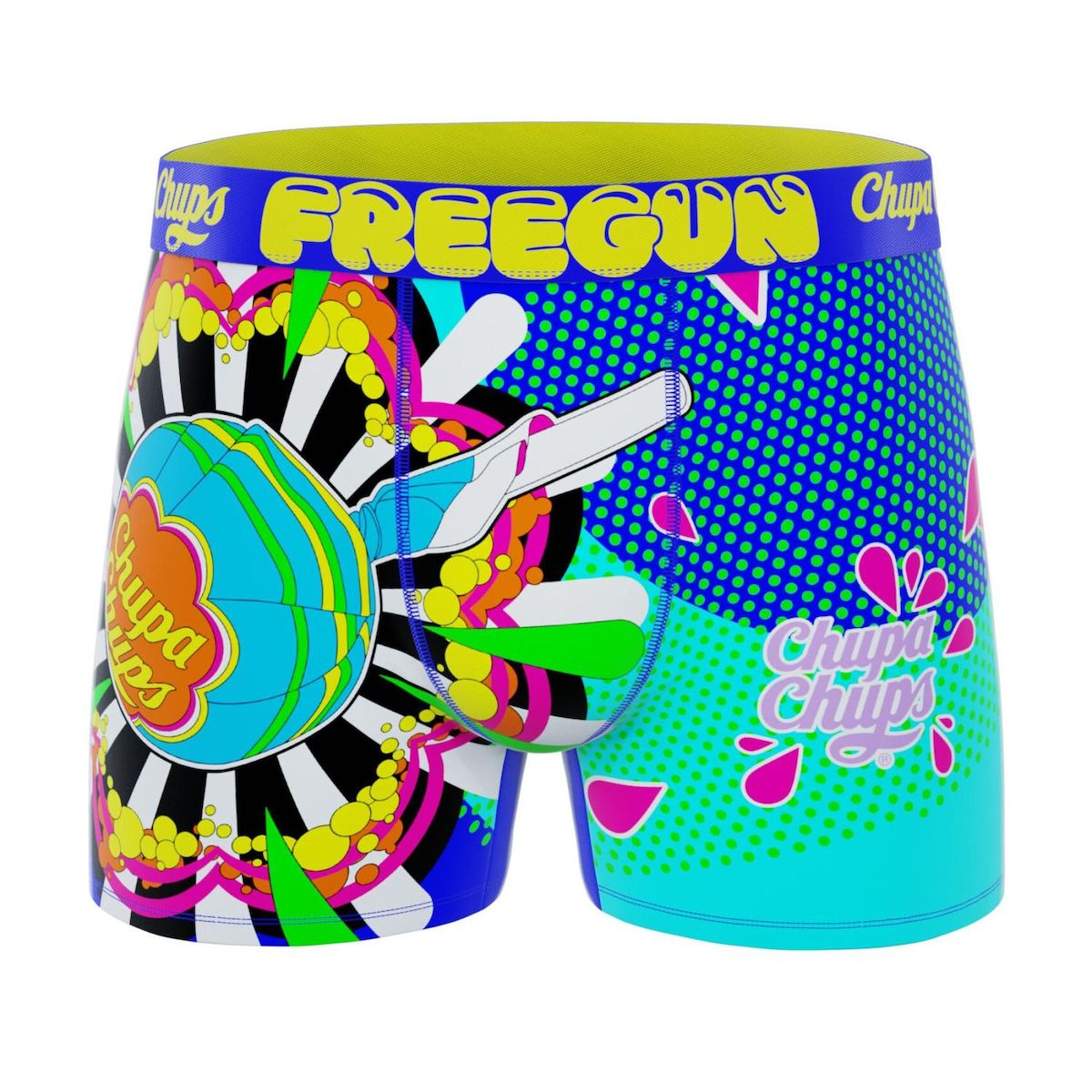 FREEGUN Lot de 4 boxers homme Chupa Chups