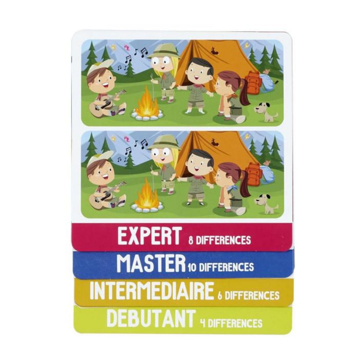 Paris Prix Jeu de Cartes  Différences  15cm Multicolore