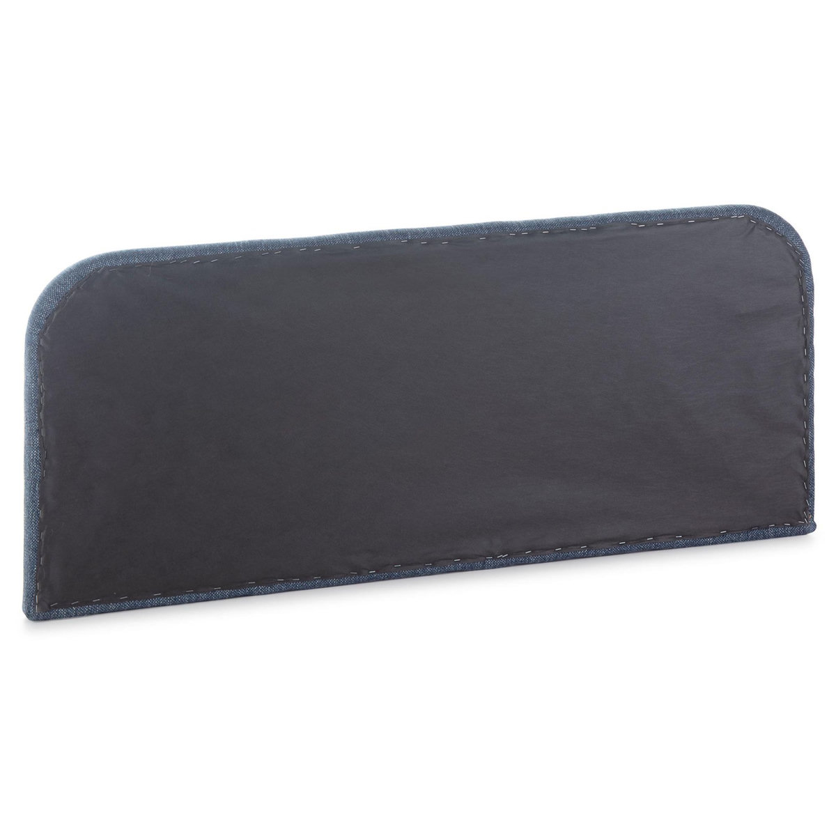 MARCKONFORT Tête de lit tapissée Saona 140x60 cm Couleur Bleu, 8 cm d'épaisseur