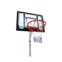 BUMBER Panier de Basket sur Pied Mobile  Charlotte  Hauteur Réglable de 2,1m a 2,6m