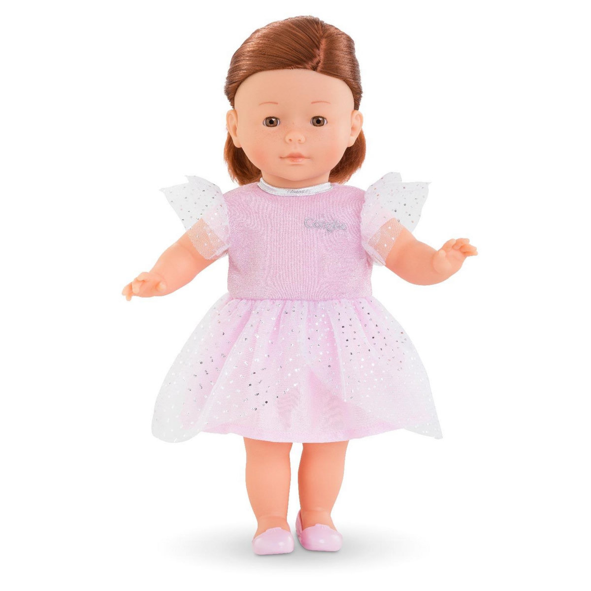 Corolle Robe Rose à Paillettes pour poupée ma Corolle