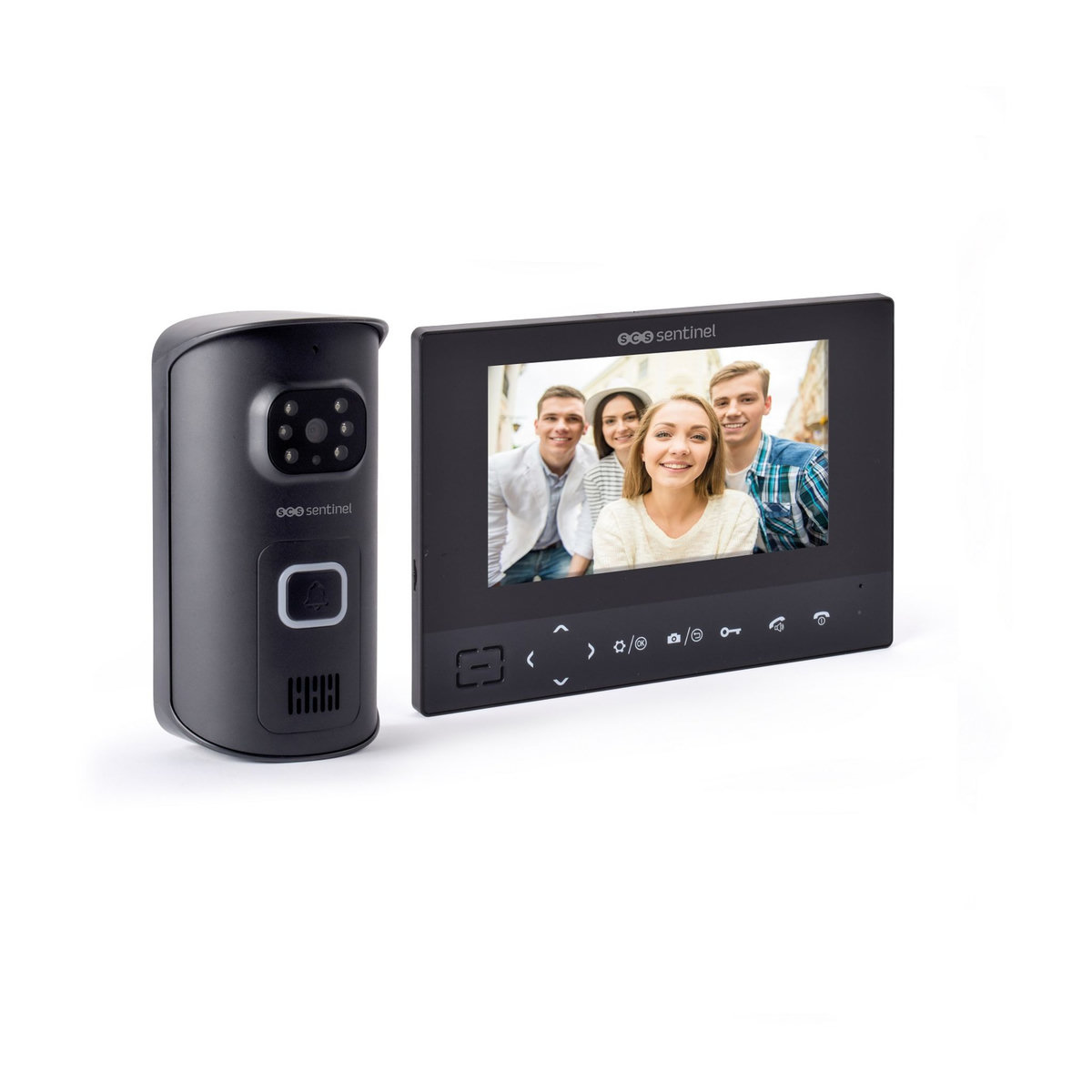 SCS SENTINEL Interphone vidéo sans-fil portée 200 m - AirVisio 200 